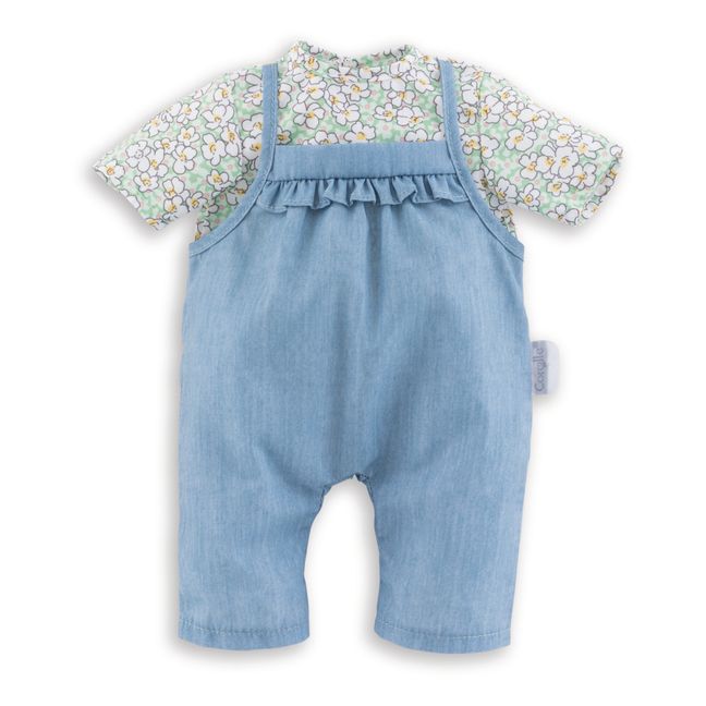 Blouse and Overalls for 30 cm Baby Dolls