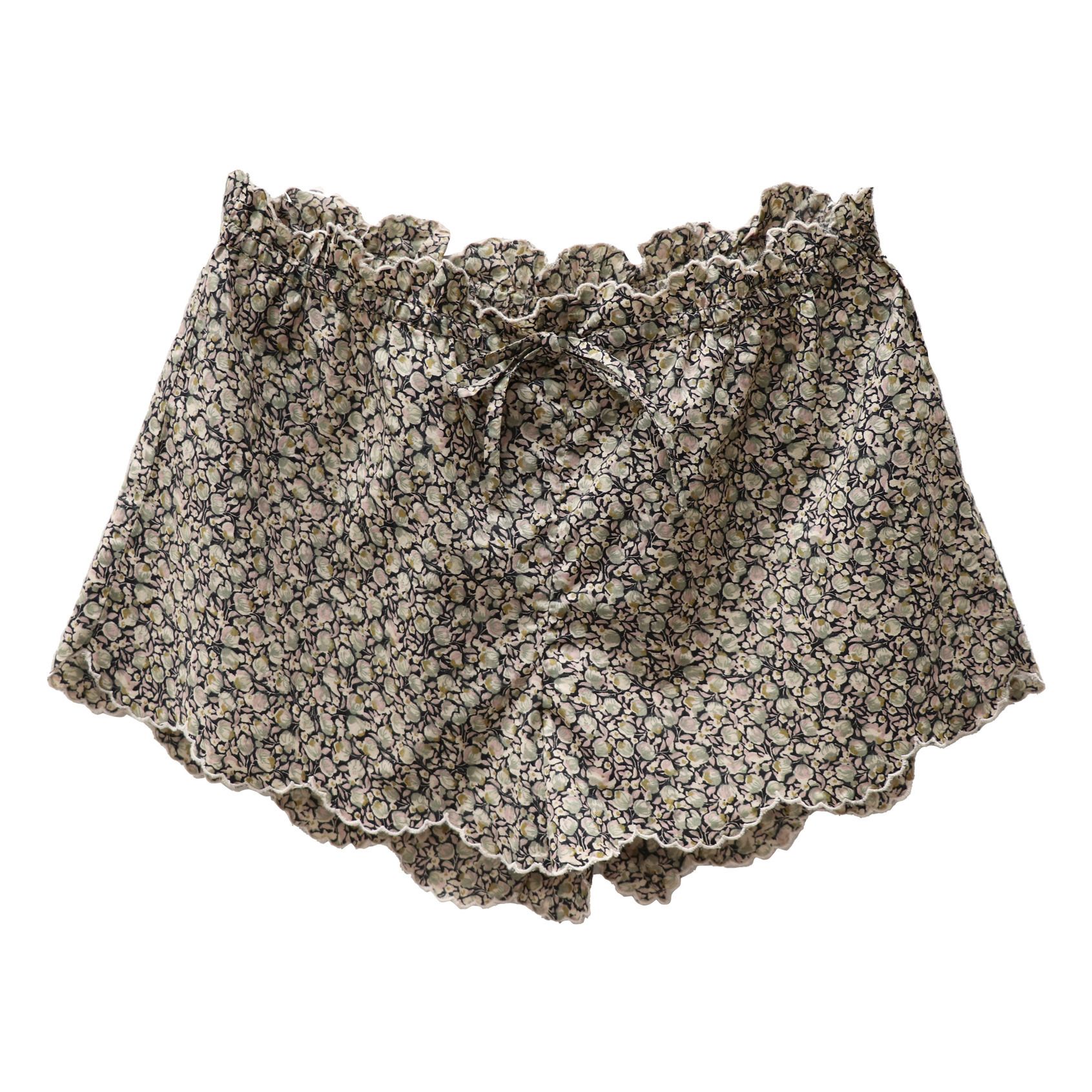 Lucia Embroidered Cotton Shorts- Product image n°0