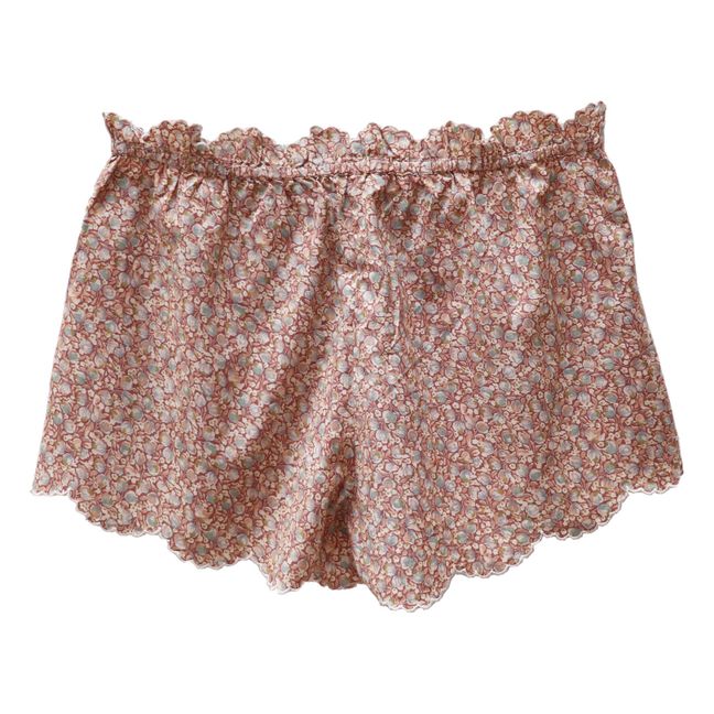 Short brodé en coton Sienna