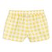 Organic Cotton Two-Tone Gingham Shorts Yellow- Miniature produit n°3