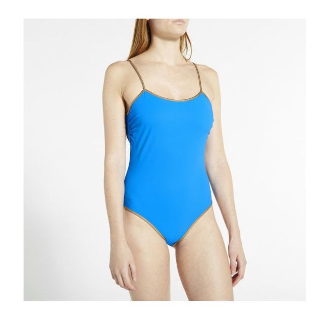 Bridgehampton Reversible Swimsuit | Turquoise