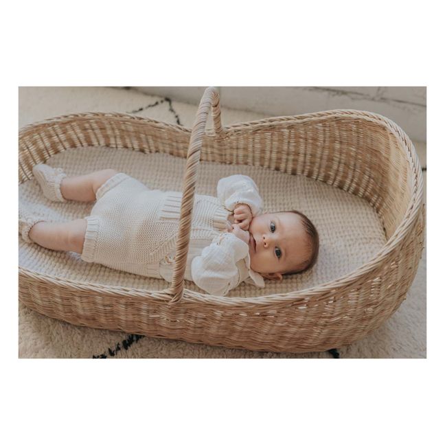 Babyschuhe Strick aus Bio-Baumwolle | Seidenfarben