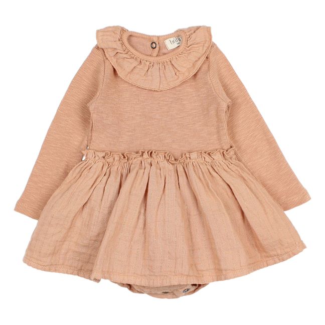 The 'Baby Pink' Muslin Dress – Baby Couture