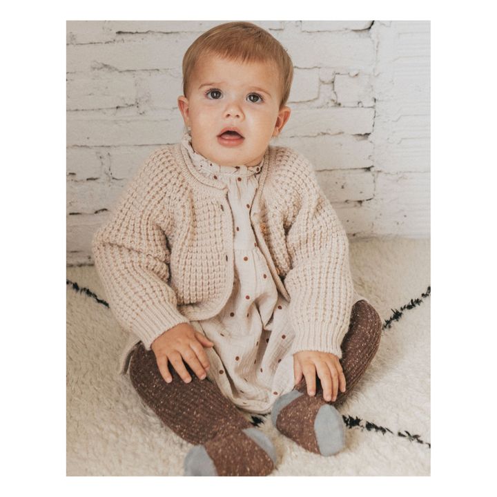 Búho - Baby Cardigan - Ecru | Smallable