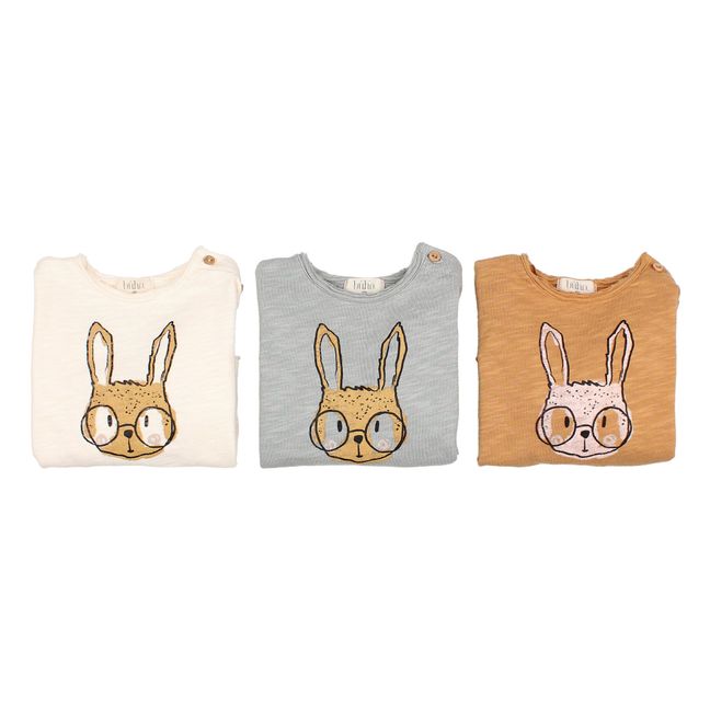 Camiseta Algodón orgánico Bunny | Ocre