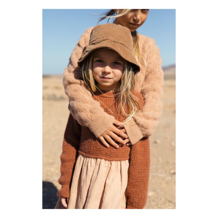 Romance Corduroy Hat | Camel- Product image n°1