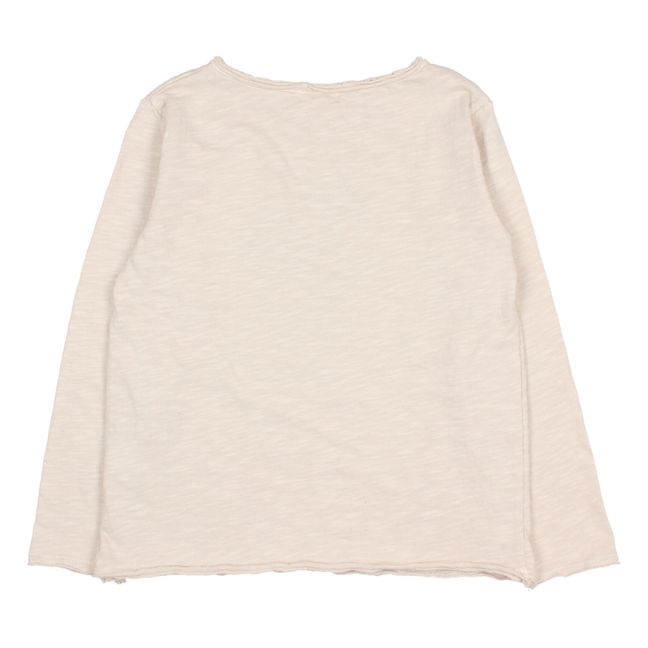 T-Shirt in cotone bio Ski | Ecru