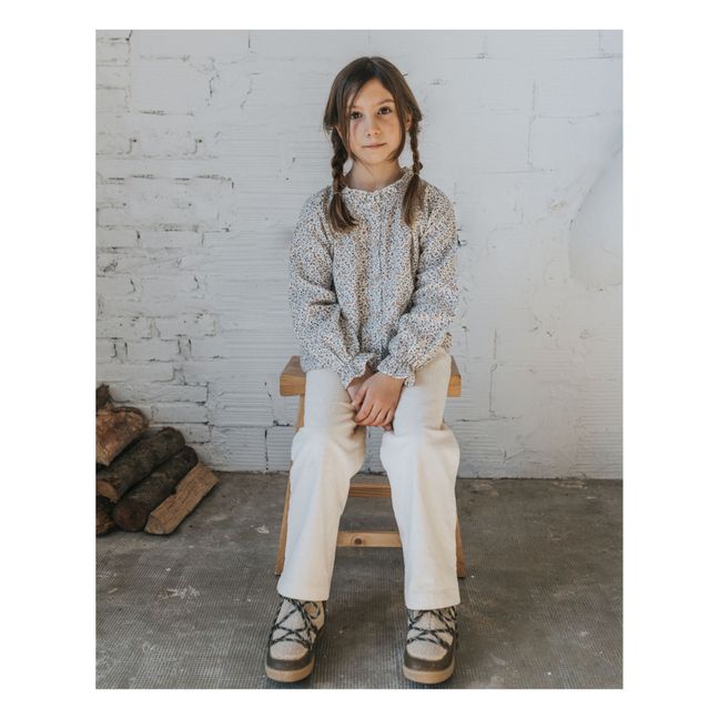 Corduroy Trousers | Ecru