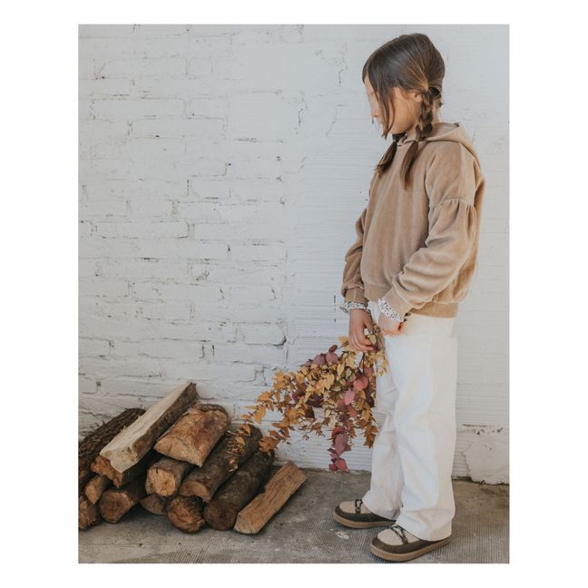 Corduroy Trousers | Ecru