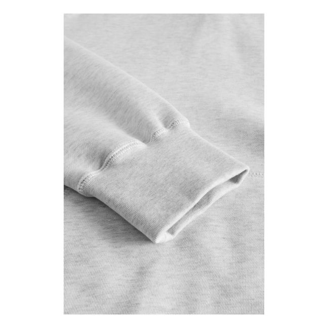 Hoodie Fred Coton Bio | Gris clair