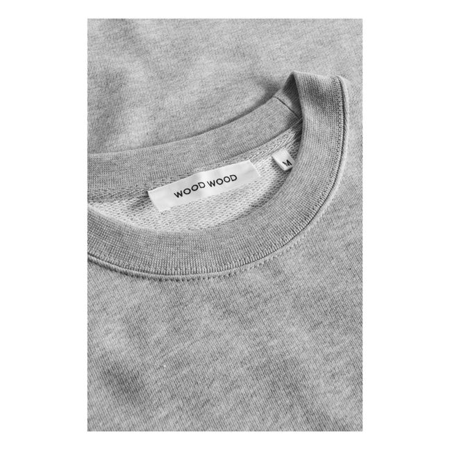 Sweat Hugh Coton Bio | Gris clair