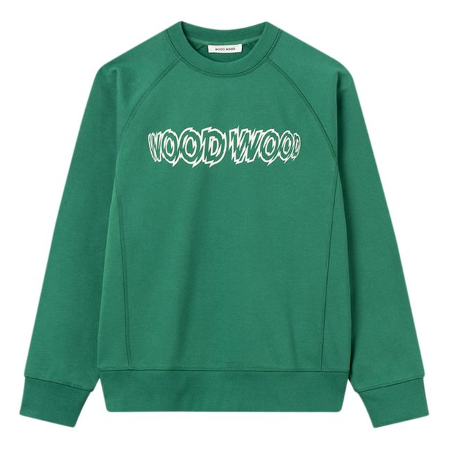 Hester Organic Cotton Sweatshirt | Verde scuro