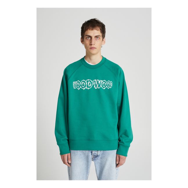 Sweat Hester Coton Bio | Vert foncé