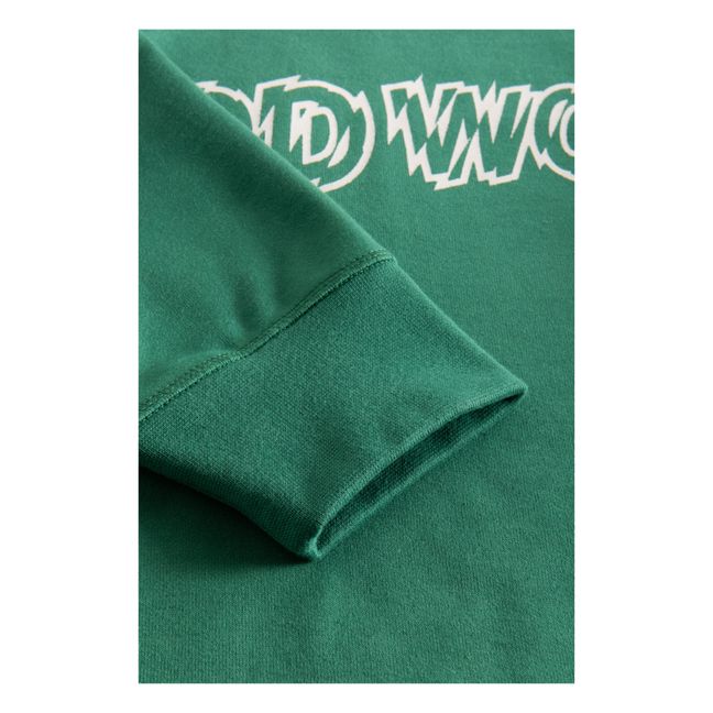 Felpa Hester in cotone biologico | Verde scuro