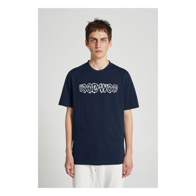 T-shirt Bobby Coton Bio Bleu marine