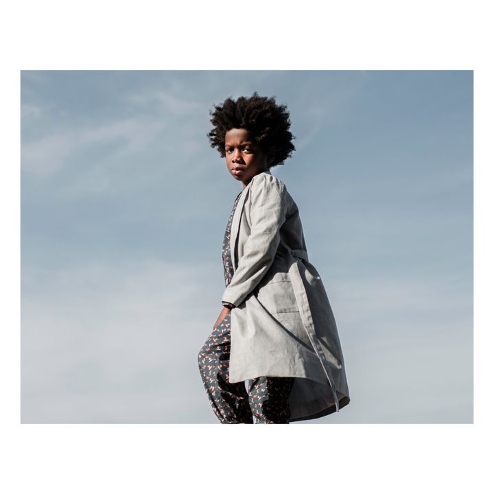 Alf Dressing Gown | Grey- Product image n°2