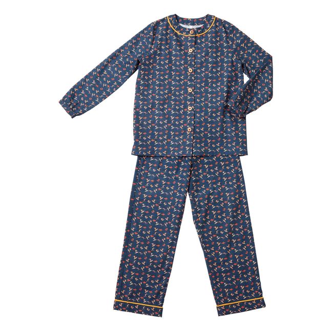 Ensemble de Pyjama Nan | Bleu marine