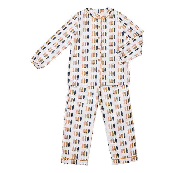 Nan Surf Pyjama Set Ecru- Product image n°0