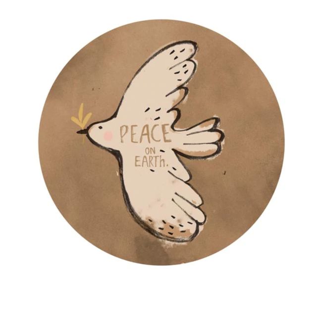 Peacebird Decorative Sticker