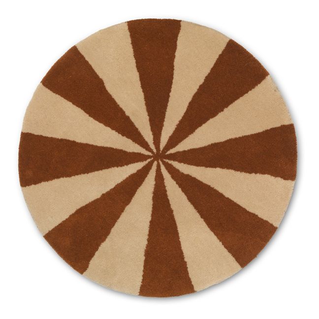 Tapis tufté Arch | Marron