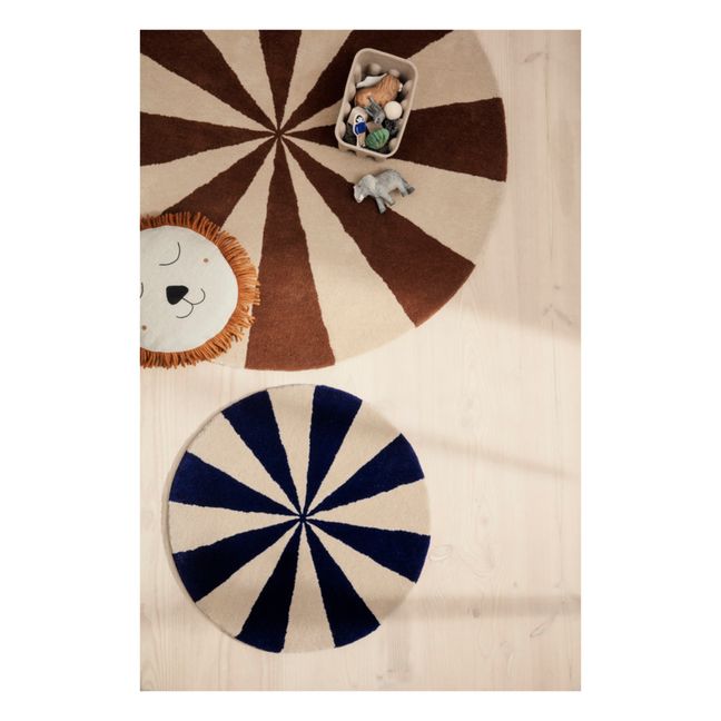 Tapis tufté Arch | Bleu
