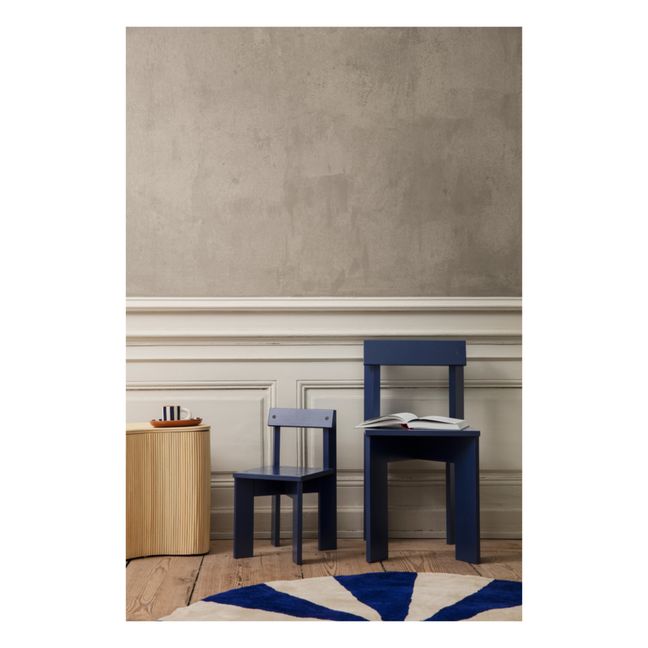 Tapis tufté Arch | Bleu