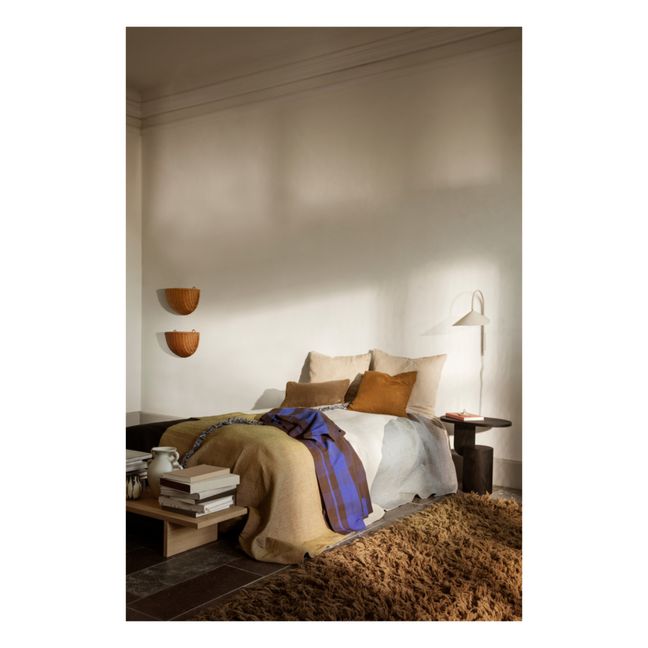 Panier mural en rotin - set de 2