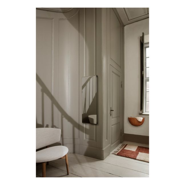Panier mural en rotin - set de 2