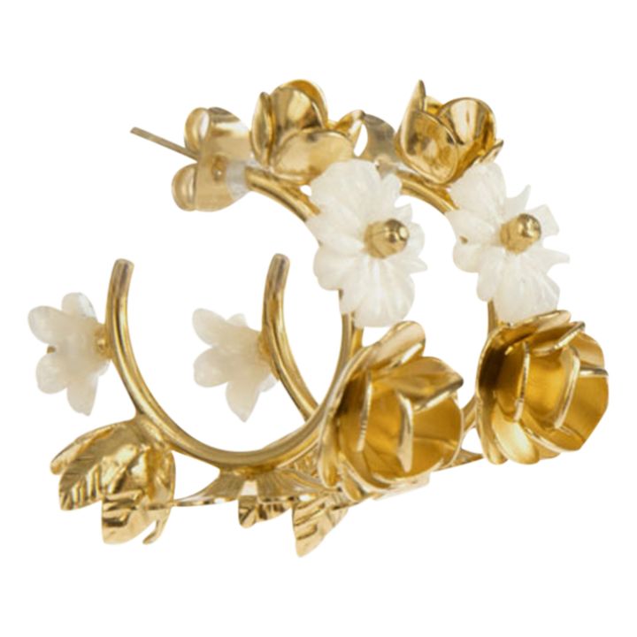 Zephir Maxi Hoop Earrings Gold- Product image n°0