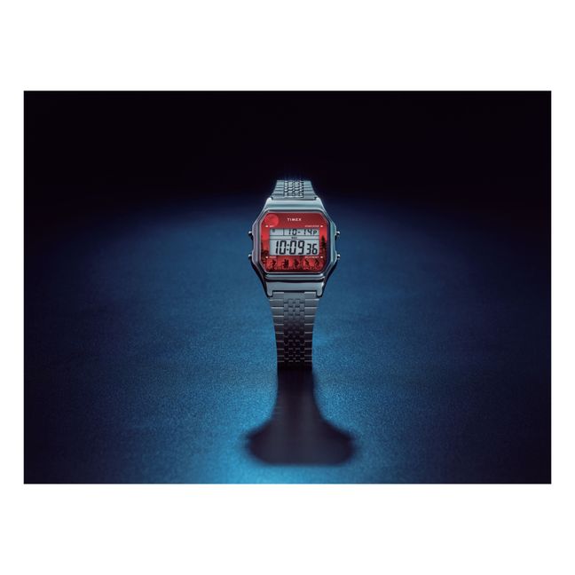 T80 Watch - Timex x Stranger Things Collaboration  Silver grey