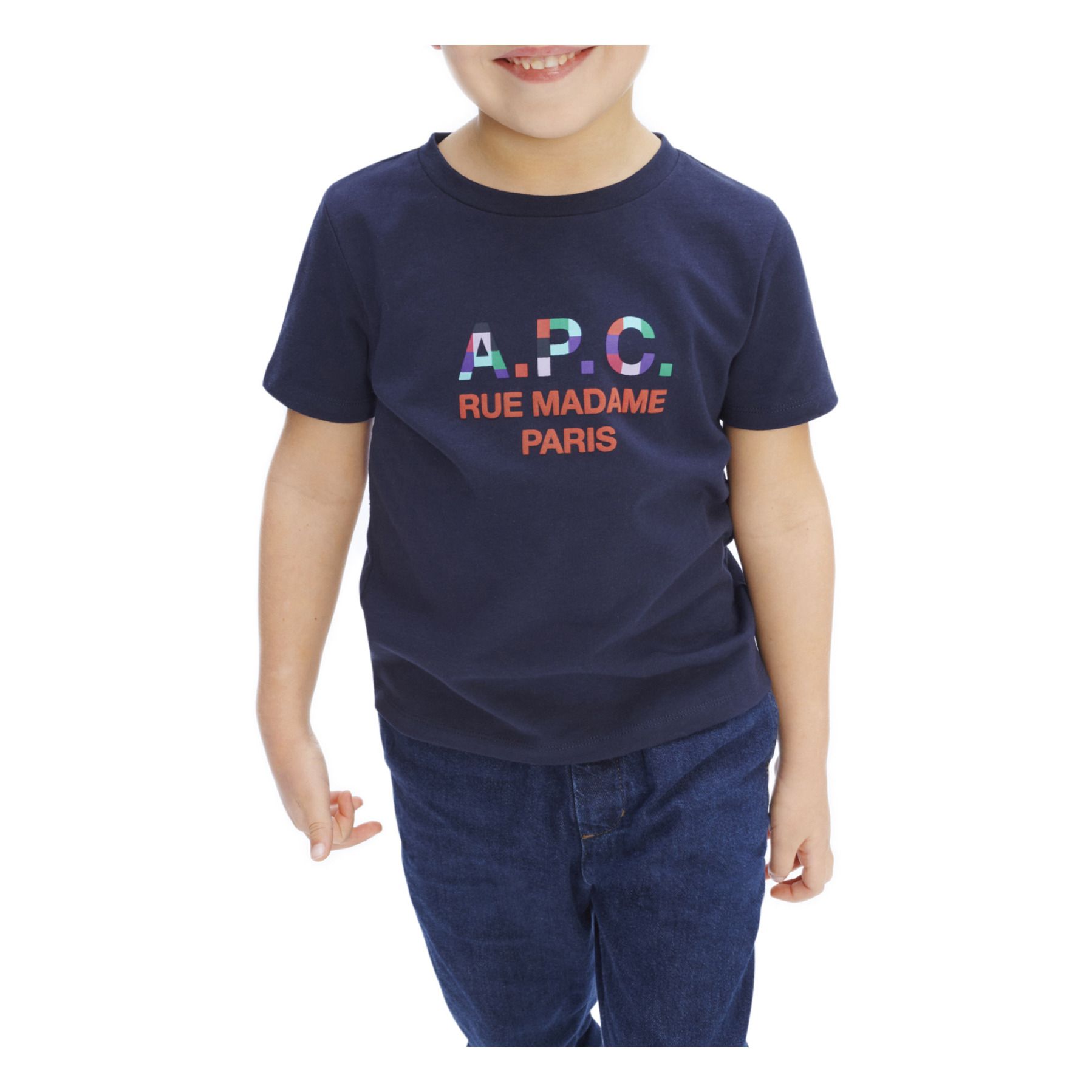 Toa Organic Cotton T-shirt - Kids’ Capsule - Navy blue- Product image n°2