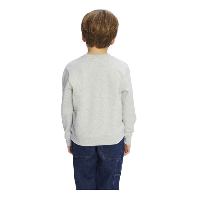 Elie Organic Cotton Sweatshirt - Kids’ Capsule - Crudo color natural