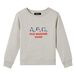 Achille Organic Cotton Sweatshirt - Kids’ Capsule - Crudo color natural- Miniatura produit n°0