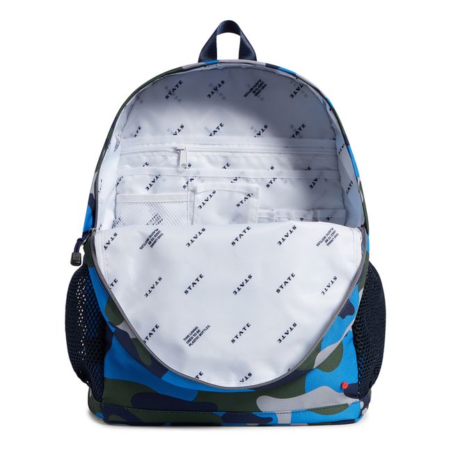 Kane Camo Travel Backpack - Large Blu