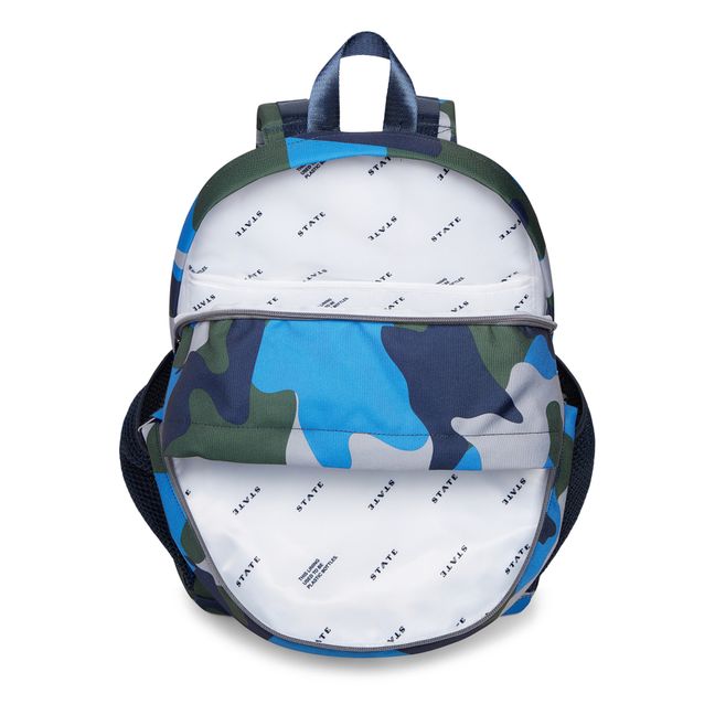 Kane Camo Travel Backpack - Large | Blu