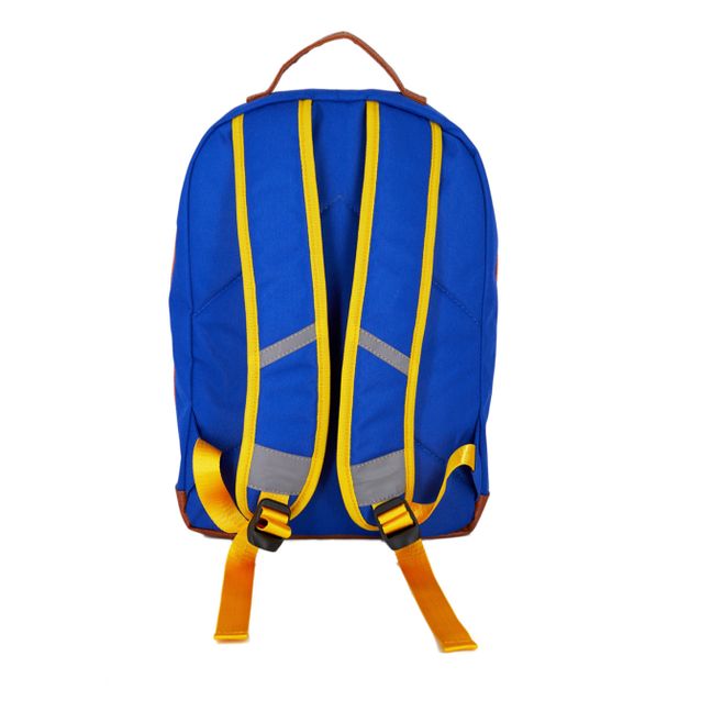Retro School Bag Blue
