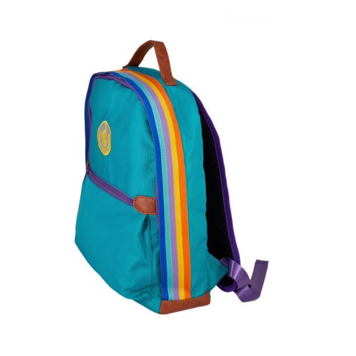 Retro School Bag | Green- Product image n°1