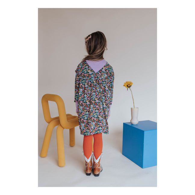 Abito Liberty | Verde scuro