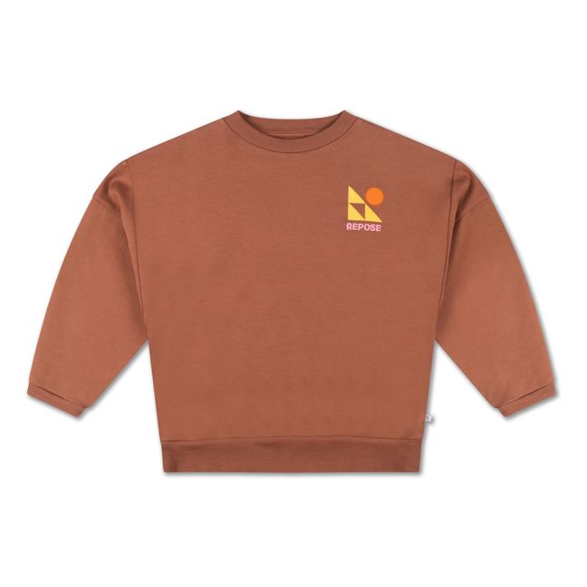 Sweatshirt | Brown