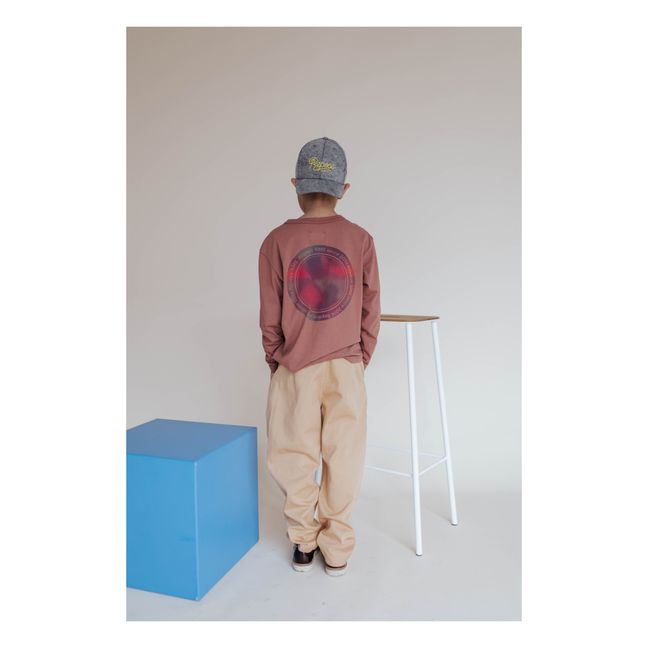 Camiseta unicolor | Marrón
