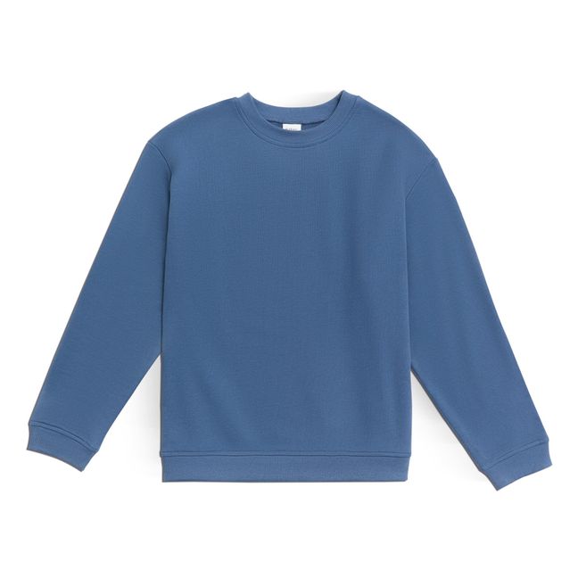 Essential Organic Cotton Sweatshirt | Blau