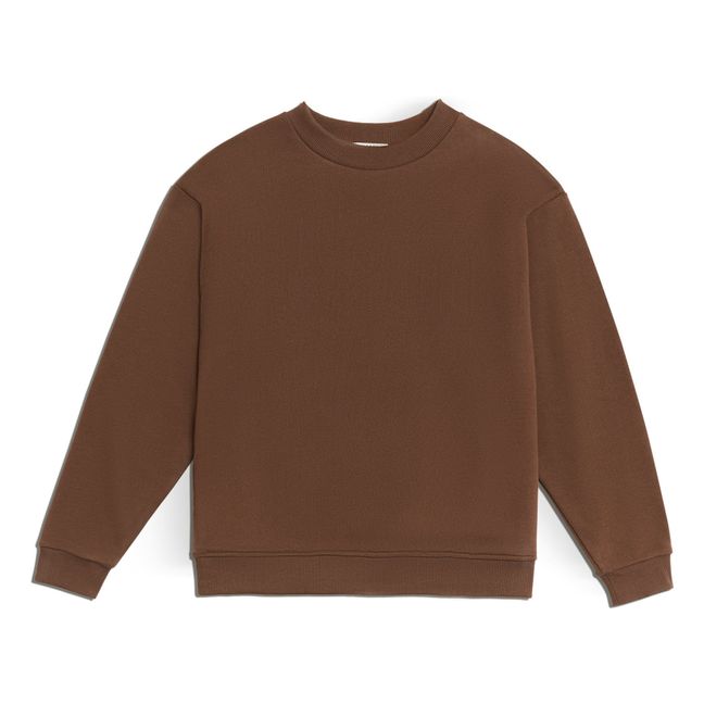 Essential Organic Cotton Sweatshirt | Braun