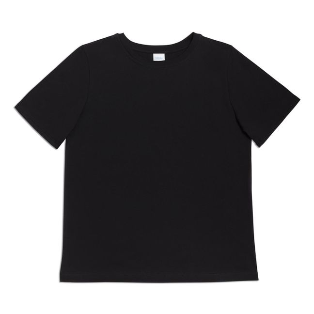 Essential Organic Cotton T-shirt Negro