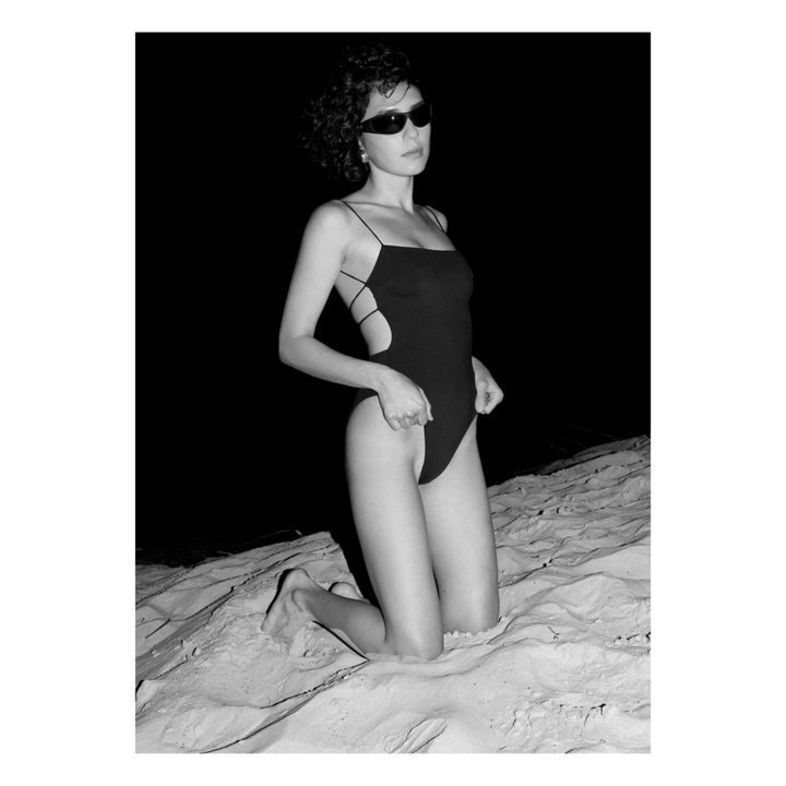 Thin Strap Swimsuit | Negro- Imagen del producto n°2