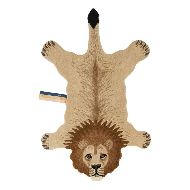 Lion Rug | Camel- Product image n°3