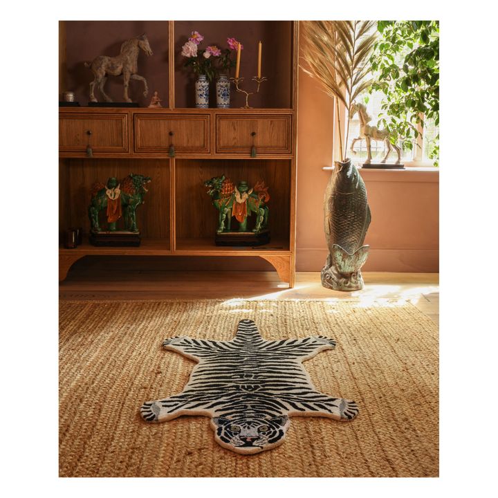 Teppich Tiger  | Seidenfarben- Produktbild Nr. 5