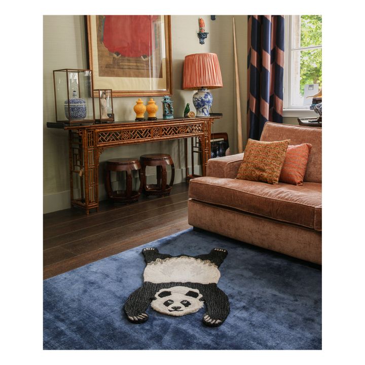Alfombre Panda de lana | Crudo- Imagen del producto n°2