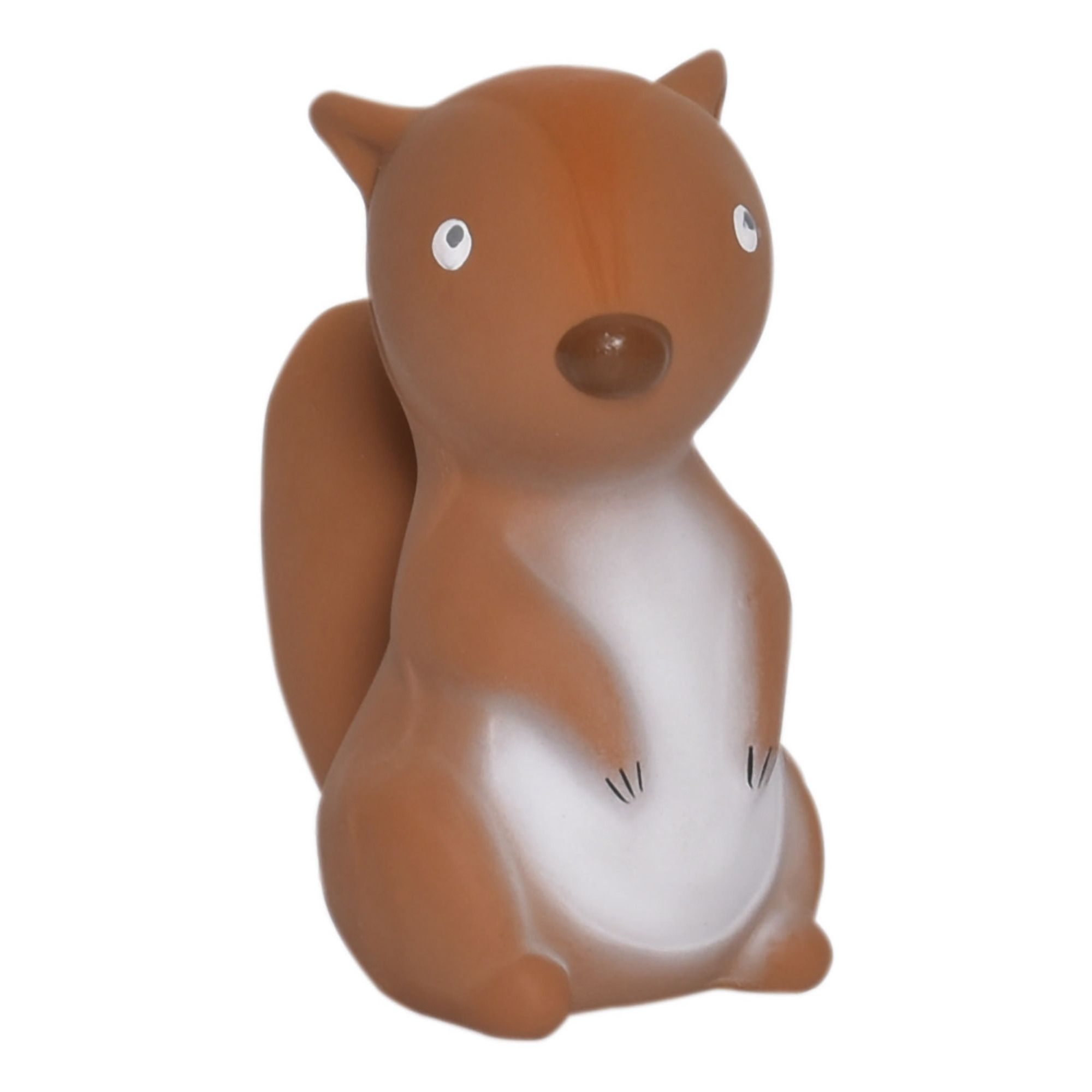 Natural Rubber Squirrel Bath Toy | Beige- Imagen del producto n°0