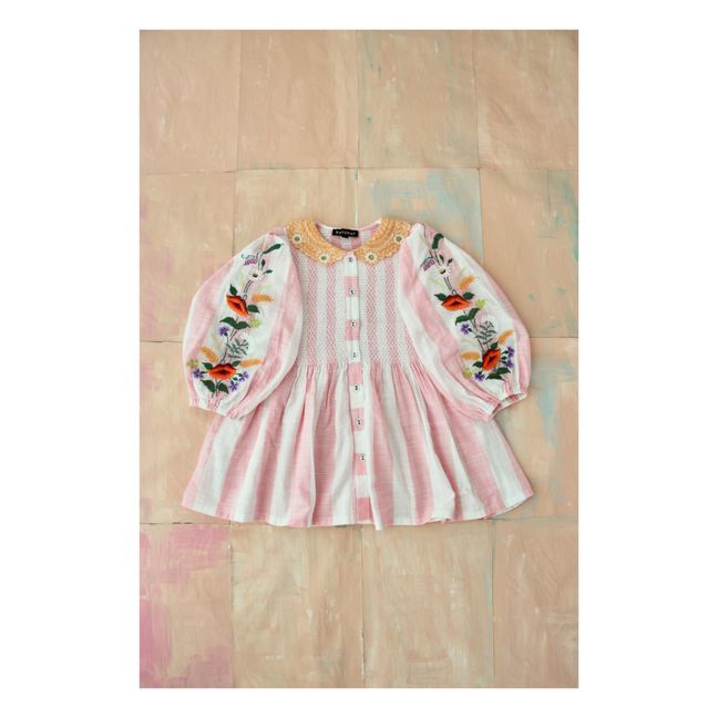 Embroidered Blouse Rosa