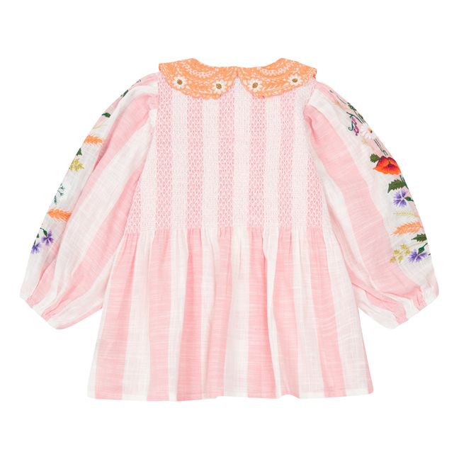 Embroidered Blouse Pink